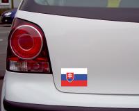 Slowakei Flagge Aufkleber Autoaufkleber