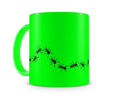 Tasse mit dem Motiv Ameisenstrasse - Ansicht 3