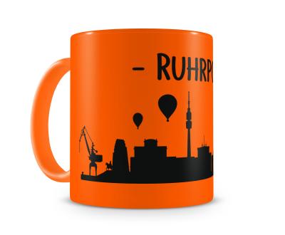 Tasse mit dem Motiv Ruhrpott Skyline Tasse