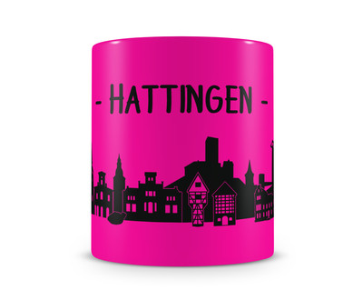 Tasse mit dem Motiv Hatting Skyline - Ansicht 2