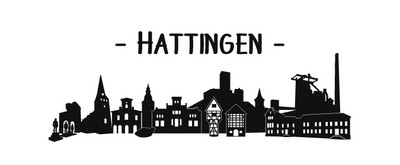 Tasse mit dem Motiv Hatting Skyline - Ansicht 4