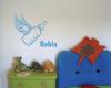 Wandtattoo Nuckelflasche + Wunschname Wandtattoo