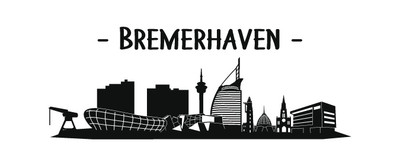 Tasse mit dem Motiv Bremerhaven Skyline - Ansicht 4