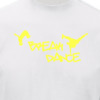 T-Shirt Breakdance wei/neon gelb L Sonderangebot