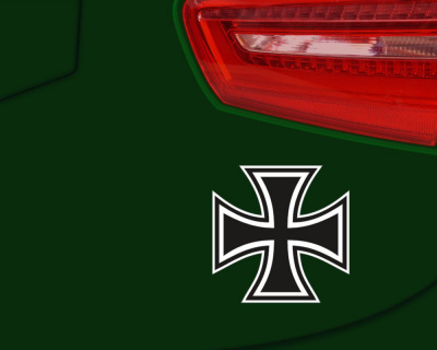 10 Aufkleber Eisernes Kreuz Set Iron Cross - Ansicht 3