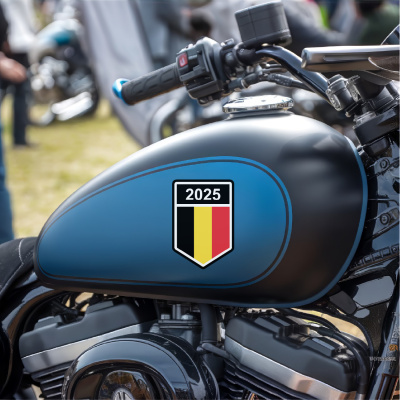 Belgien Wappen mit Jahreszahl Autoaufkleber - Ansicht 8