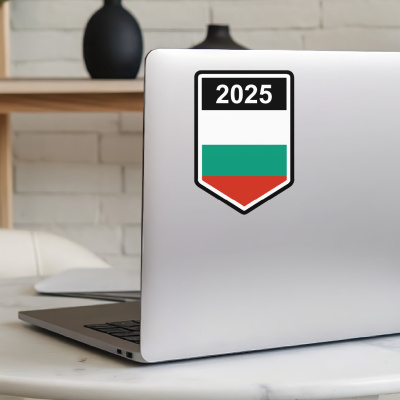 Bulgarien Wappen mit Jahreszahl Autoaufkleber - Ansicht 5