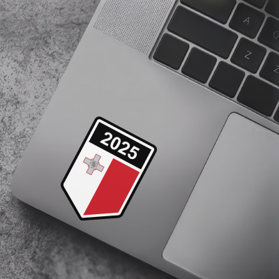 Malta Wappen mit Jahreszahl Autoaufkleber - Ansicht 7