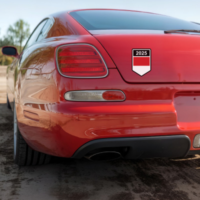 Monaco Wappen mit Jahreszahl Autoaufkleber - Ansicht 4