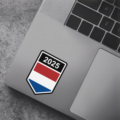 Niederlande Wappen mit Jahreszahl Autoaufkleber - Ansicht 7