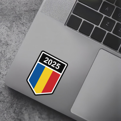 Rumnien Wappen mit Jahreszahl Autoaufkleber - Ansicht 7