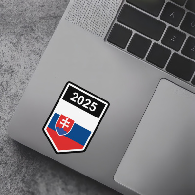 Slowakei Wappen mit Jahreszahl Autoaufkleber - Ansicht 7