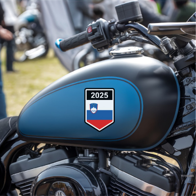 Slowenien Wappen mit Jahreszahl Autoaufkleber - Ansicht 8