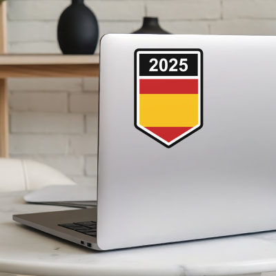 Spanien Wappen mit Jahreszahl Autoaufkleber - Ansicht 5