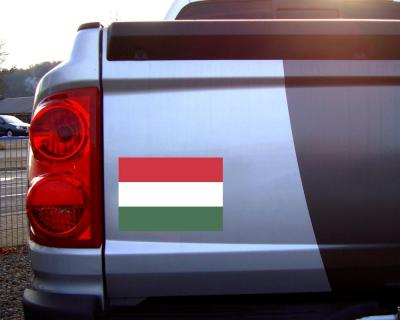 Ungarn Flagge Aufkleber Autoaufkleber - Ansicht 2