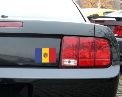 Moldawien Flagge Aufkleber Autoaufkleber
