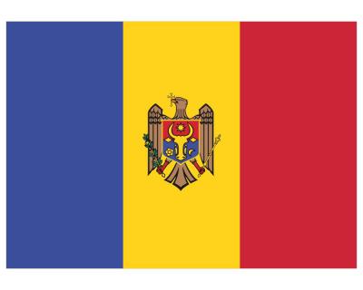 Moldawien Flagge Aufkleber Autoaufkleber