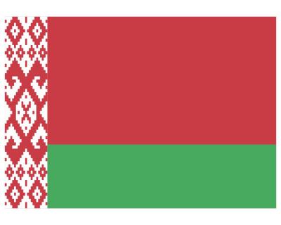 Weißrussland Flagge Aufkleber Autoaufkleber