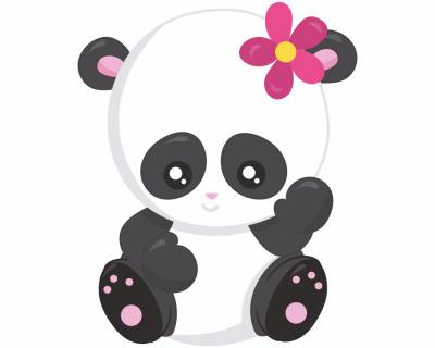 Ser Panda Aufkleber