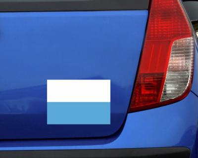 San Marino Flagge Aufkleber Autoaufkleber - Ansicht 2