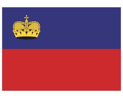Liechtenstein Flagge Aufkleber Autoaufkleber