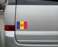 Andorra Flagge Aufkleber Autoaufkleber