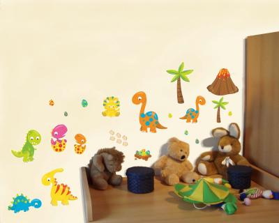 25-teiliges 'Baby Dinos' Wandtattoo Set - Ansicht 3