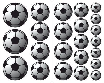 23-teiliges Fussball Set