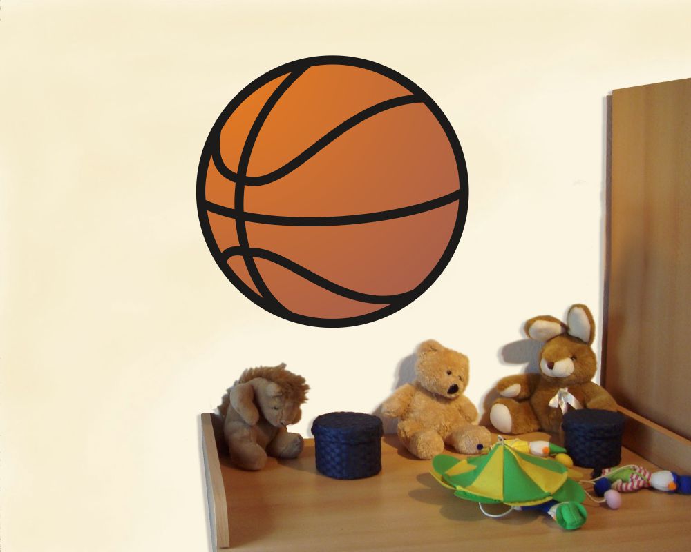 Wandtattoo Kinderzimmer Basketball Wandaufkleber Babyzimmer Jungen 5