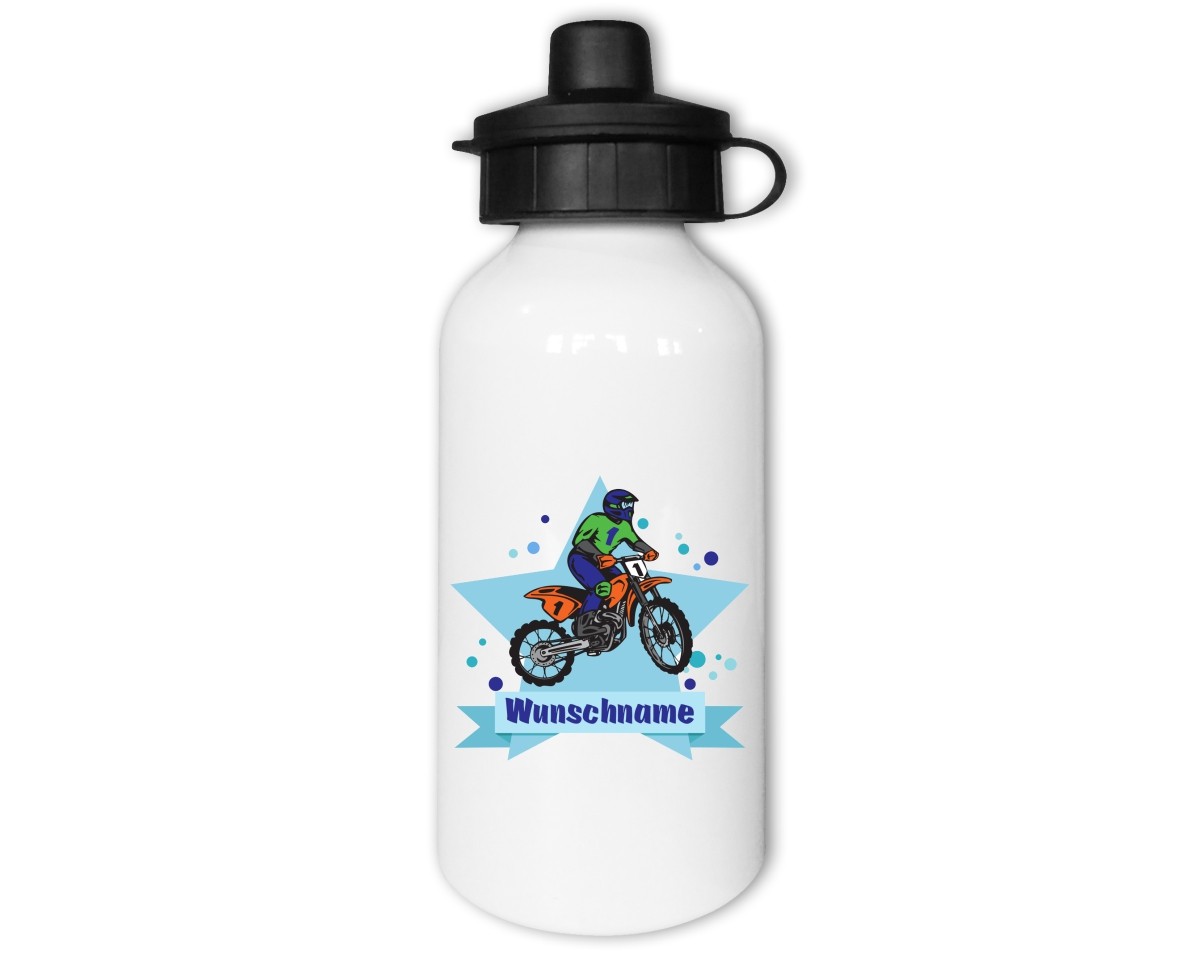Trinkflasche mit Kinder Motiven  Modellnummer 002137-987-000  blau