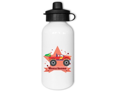 Trinkflasche mit Monstertruck als Motiv