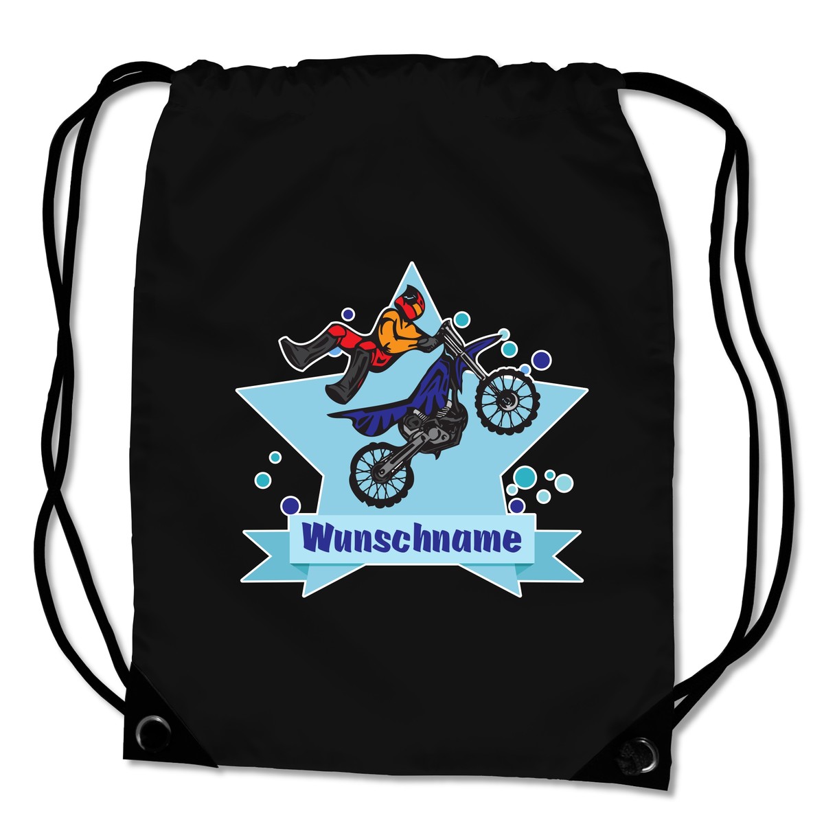 SpecialMe Turnbeutel Personalisiert Mit Name - Meerjungfrau Design Für Einschulung 2025