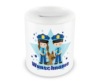 Spardose mit 9 unterschiedlichen Jungen Motiven 2 Spardose Modellnummer  wei