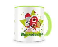 Tasse mit 9 unterschiedlichen Jungen Motiven 3 Tasse Modellnummer  grn 902