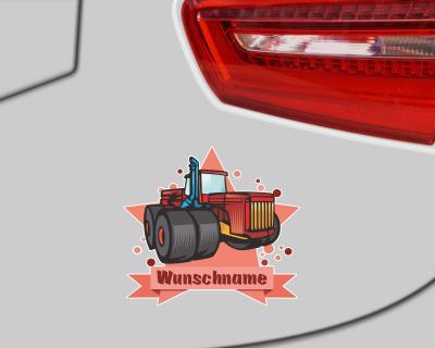 Groer Traktor Aufkleber mit Namen