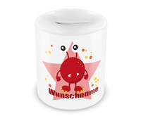 Spardose mit 9 unterschiedlichen Jungen Motiven 4 Spardose Modellnummer  wei