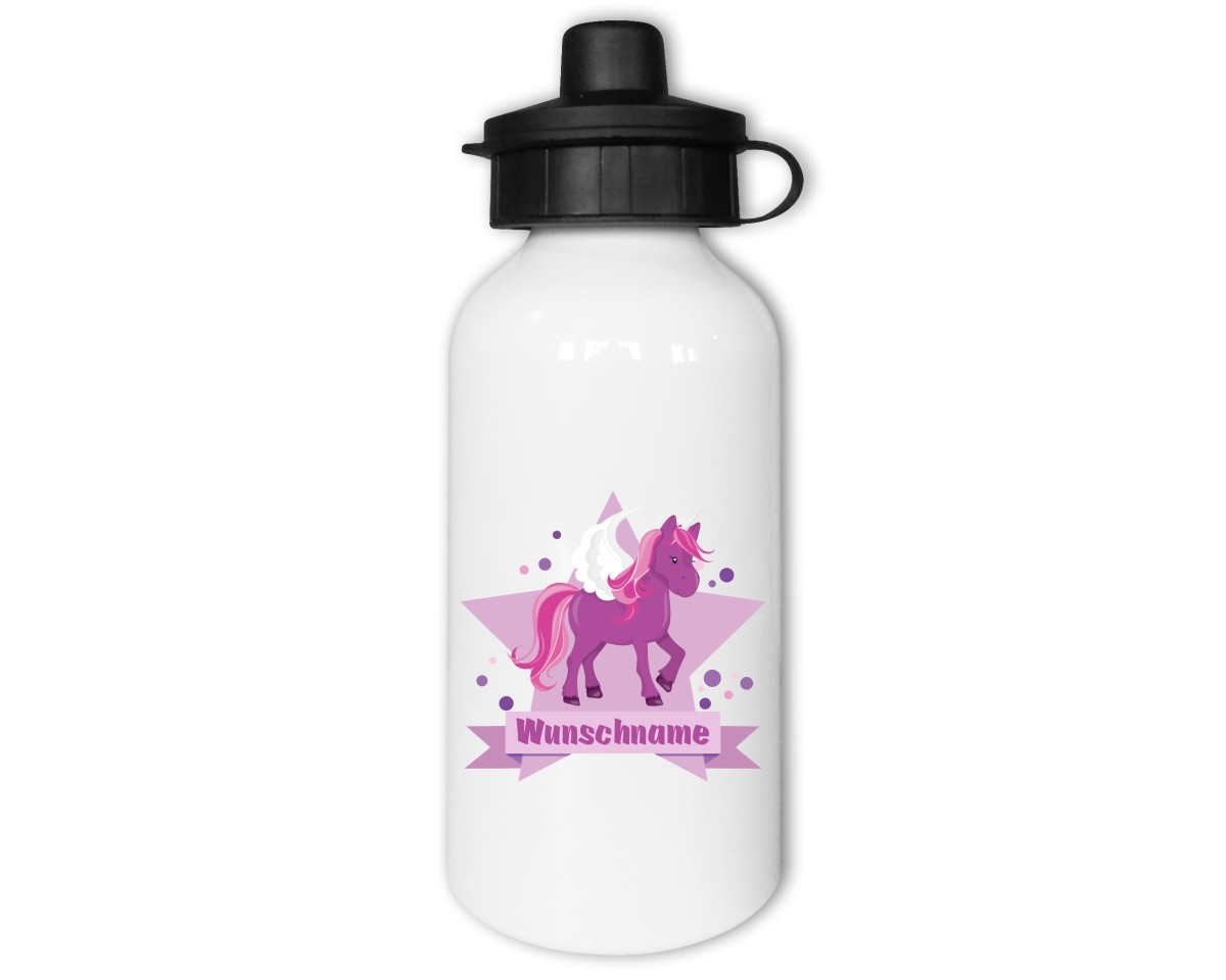 Trinkflasche mit Kinder Motiven  Modellnummer 002191-972-000  rosa