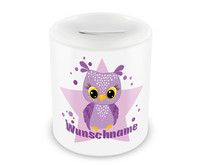 Spardose mit 9 unterschiedlichen Mdchen Motiven 2 Spardose Modellnummer  wei