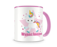 Tasse mit 9 unterschiedlichen Mdchen Motiven 2 Tasse Modellnummer  rosa