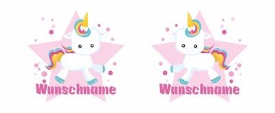 Trinkflasche bedruckt mit dem Motiv Ses Baby Einhorn - Ansicht 2