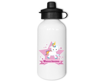 Trinkflasche bedruckt mit dem Motiv Ses Baby Einhorn