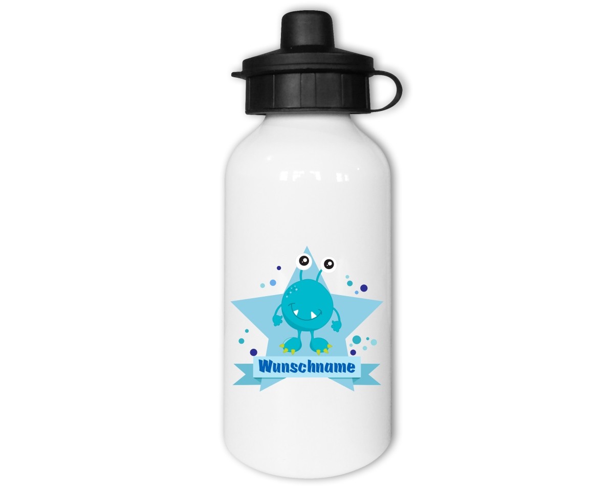 Trinkflasche mit Kinder Motiven  Modellnummer 002206-987-000  blau