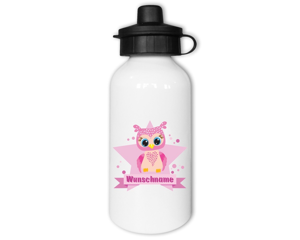 Trinkflasche mit Kinder Motiven  Modellnummer 002218-972-000  rosa