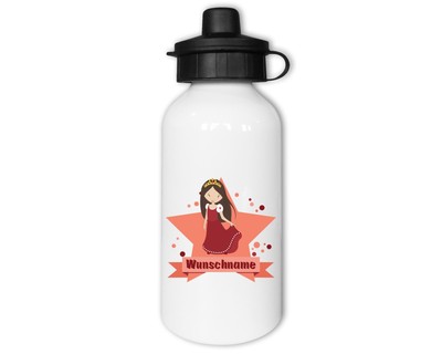 Trinkflasche bedruckt mit dem Motiv Prinzessin