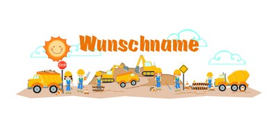 Tasse mit einer Baustelle als Motiv - Ansicht 4
