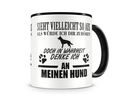 Tasse mit dem Motiv Ich denke an meinen Hund