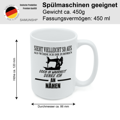 XXL Tasse mit dem Motiv Ich denke an Nhen - Ansicht 2