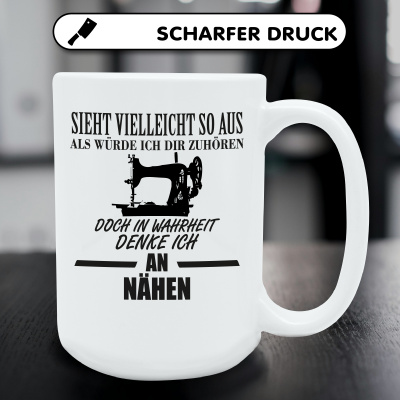 XXL Tasse mit dem Motiv Ich denke an Nhen - Ansicht 5