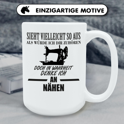XXL Tasse mit dem Motiv Ich denke an Nhen - Ansicht 6