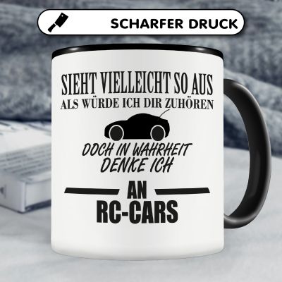 Tasse mit dem Motiv Ich denke an RC-Cars - Ansicht 5